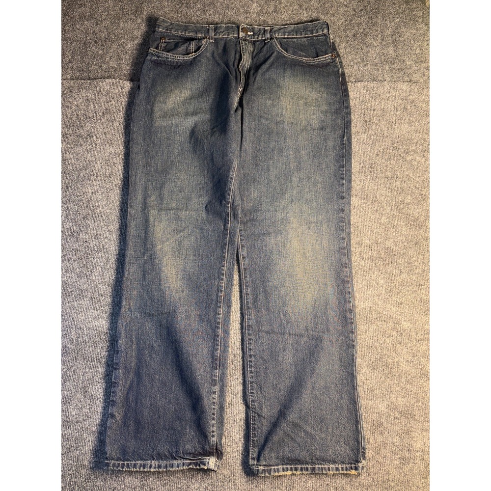 Polo Ralph Lauren Jeans Men 36/30 Blue Denim Medium Wash Streetwear Straight Leg - Picture 3 of 12